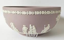 Wedgwood Jasperware Lilac Bowl Sacrifice Fruit Bowl 8 Inch