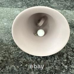 Wedgwood Jasperware Lilac Round Square Lidded Trinket Box Bell 3 Pieces VGC