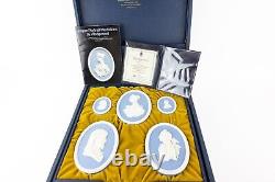 Wedgwood Jasperware National Portrait Gallery Medallion Collection Set 137/200