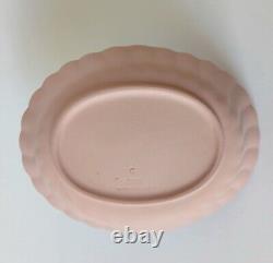 Wedgwood Jasperware Pink Basket Floral Spiral