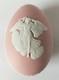 Wedgwood Jasperware Pink Egg Trinket Box Zephe Goddess Of Wind