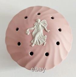 Wedgwood Jasperware Pink PotPourri Dish Dancing Hours