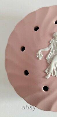 Wedgwood Jasperware Pink PotPourri Dish Dancing Hours