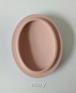 Wedgwood Jasperware Pink Trinket Box Cherub