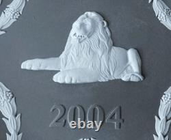 Wedgwood Jasperware Portland Blue Plate Mitsukoshi 2004 Boxed