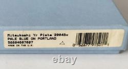 Wedgwood Jasperware Portland Blue Plate Mitsukoshi 2004 Boxed