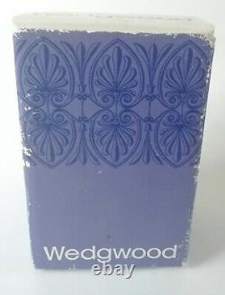 Wedgwood Jasperware Primrose Prunus Bud Vase Yellow Boxed