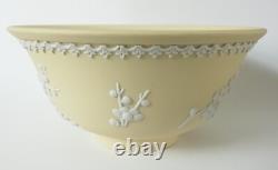 Wedgwood Jasperware Primrose Yellow Footed Bowl Prunus