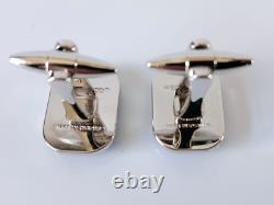 Wedgwood Jasperware Royal Blue Cufflinks Dolphin Boxed