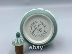 Wedgwood Jasperware Sage Green Liqueures Bottle with Stopper