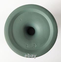 Wedgwood Jasperware Teal Green Arcadian Vase