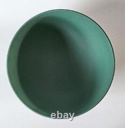 Wedgwood Jasperware Teal Green Fruit Bowl / Sacrifice Bowl