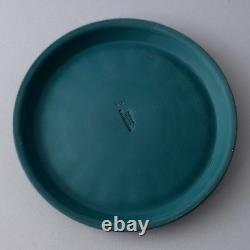 Wedgwood Jasperware Teal Green Lithophane Tea Light Holder Feat Dancing Hours