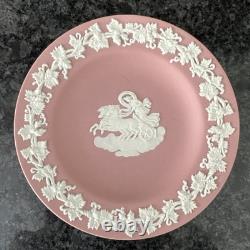 Wedgwood Jasperware Teal, Grey, Pink, Blue Decorative Plates VGC