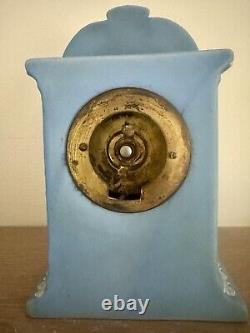 Wedgwood Jasperware Tempus Fugit Mantel Clock? Antique, Stoke