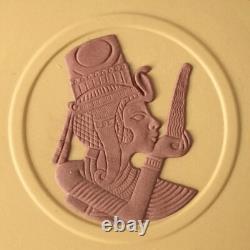 Wedgwood Jasperware Terracotta Primrose Plate Egyptian Ltd Edition of 500