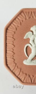 Wedgwood Jasperware Terracotta Trinket Box Autumn Seasons