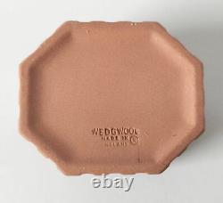 Wedgwood Jasperware Terracotta Trinket Box Autumn Seasons