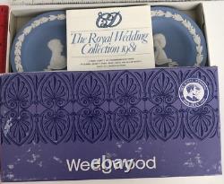 Wedgwood Jasperware The Royal Wedding Diana Set 1981 Boxed With Papers Vintage
