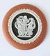 Wedgwood Jasperware Tricolour Cameo Three Graces
