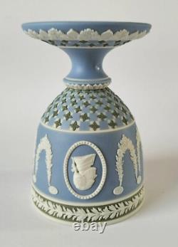 Wedgwood Jasperware TriColour Diced Goblet American Independence Bicentennial