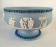 Wedgwood Jasperware Tricolour Imperial Bowl Footed