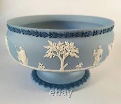 Wedgwood Jasperware TriColour Imperial Bowl Footed
