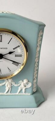 Wedgwood Jasperware Turquoise Clock Nankin Limited Edition