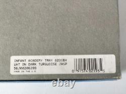 Wedgwood Jasperware Turquoise Plate Infant Academy Boxed