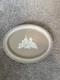 Wedgwood Light Taupe Jasperware Infant Academy Oval Tray Rare Item