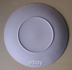 Wedgwood LILAC & BLUE Jasperware Large CUPID Plate RARE