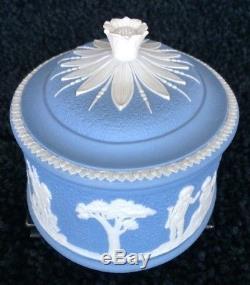 Wedgwood Ladies Paint Box Light Blue Jasperware 30/200