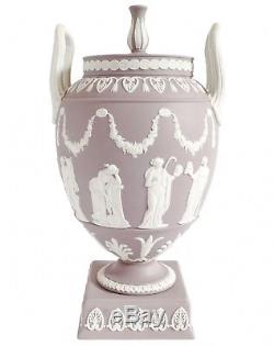Wedgwood Lilac Grecian Urn Vase Jasperware RARE