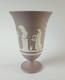 Wedgwood Lilac Jasper Vase Footed -jasperware
