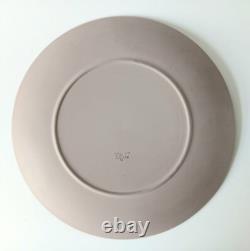 Wedgwood Lilac Jasperware Cake Plate Aurora and Chariot 9 1/4 Inch