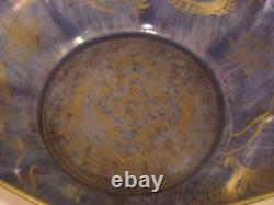 Wedgwood Lustre Dragon Large 8 (20cm) Octagonal Bowl Z4825 Daisy Makeig Jones