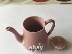 Wedgwood Miniature Tea & Coffee Jasperware Set 14 pieces, inc rare items