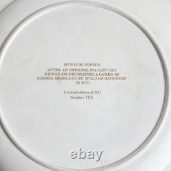 Wedgwood Museum Series White Jasperware Diced Trophy Plate Limited Ed No. 164