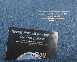 Wedgwood National Portrait Gallery Limited Edition Jasper Ware Medallion Set