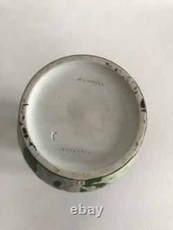 Wedgwood OLIVE GREEN Jasper dip PORTLAND 5 VASE C1881