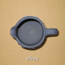 Wedgwood PORTLAND BLUE & BLUE Jasperware BRITISH QUEEN Jubilee Jug LTD EDITION