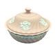 Wedgwood Pink Jasperware Powder Dish Floral