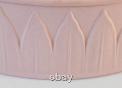 Wedgwood Pink Jasperware Trinket Box Cupids Children At Play