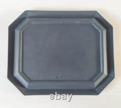 Wedgwood Portland Blue Jasper Plate / Tray Jasperware