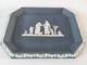Wedgwood Portland Blue Jasperware Plate / Tray Jasper 10 1/2 Inch