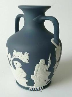 Wedgwood Portland Blue Jasperware Portland Vase