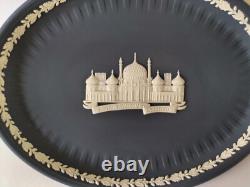 Wedgwood Portland Blue Jasperware Tray Brighton Pavillion
