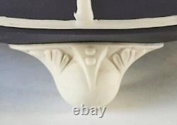 Wedgwood Portland Jasperware Blue Bowl Three Footed