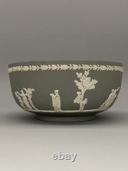 Wedgwood Rare Grey Jasperware Jasper Ware 20cm Fruit Bowl