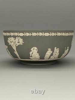 Wedgwood Rare Grey Jasperware Jasper Ware 20cm Fruit Bowl